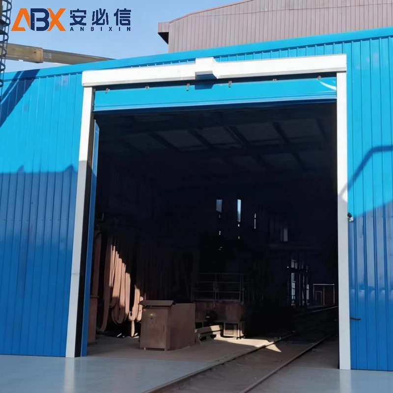 钦州市软帘堆积门